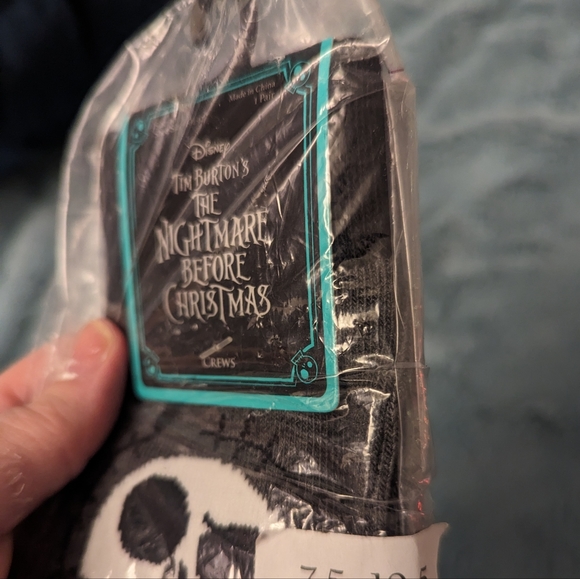 NWOT Nightmare before Christmas Sox Halloween Accessory - Picture 3 of 3